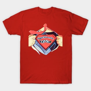 Keepers of the 'Stache - Red Superhero Vest T-Shirt